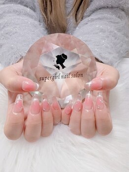 スーパーガール(supergirl)/チークマグネットフレンチ