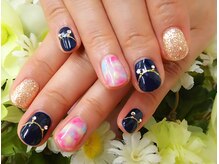 プルミエ ネイル(Premier Nail)/定額☆タイダイ柄ネイル