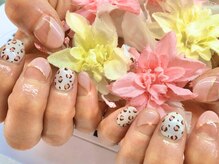 ディーネイル 京橋(D-nail)/立和名/ピンクレオパード