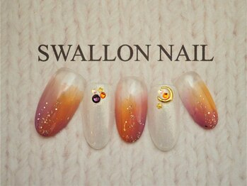 スワロンネイル(SWALLON NAIL)/2020年ハロウィンデザイン♪