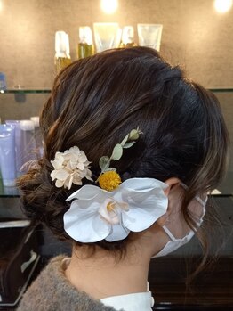 ユアーズ 四街道店(YOURS)/二次会卒業式ギブソンタック