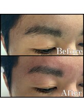 眉毛男子 新宿店/眉毛の施術例