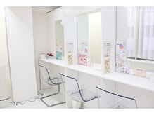 ベルフィーヌ 池袋店(BELFINE)の雰囲気（パウダールーム完備♪カールドライヤー・ヘアブラシも◎【池袋】）