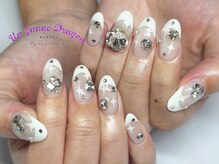 アン ジョーヌドラゴ/【自爪ネイル】ホワイトフレンチ