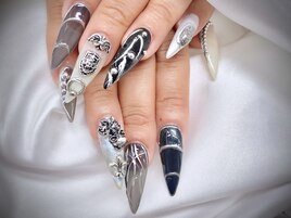 10本長さ出し10本アート付け放題