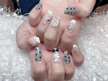 レアネイル 新宿(le'a nail)/クリスマスツリーデザイン