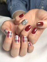 ネイルモイメメ(nail moi meme)/銀食器みたいなワンポイント♪