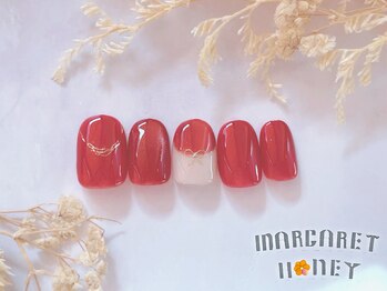 マーガレットハニー 本八幡/バレンタインネイル