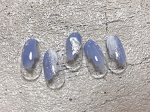 モグネイル(Mogunail)/6月定額A 塗りかけネイル