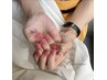 【ハンド】ワンカラー・グラデーション　¥5000⇒¥4000