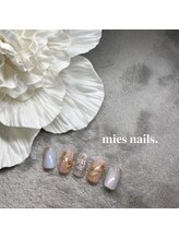 ミィスネイルズ(mies nails.)/春ネイル
