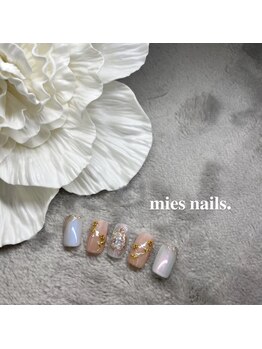ミィスネイルズ(mies nails.)/春ネイル