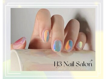 エイチスリー(H3)/旬の 「うるうる氷」ネイル