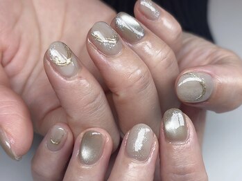 オーパス ノース(OPUS north)/お客様ネイル/古川/ニュアンス