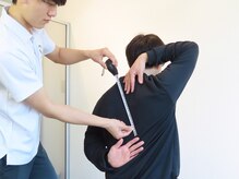 ストレッチ専門店 【NOBIRU Stretch九品仏店】 肩こり/腰痛/姿勢改善/筋膜リリース/施術の流れ　測定