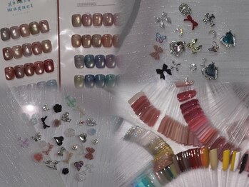 nail salon lune【ルネ】【5月中旬OPEN(予定)】の写真/【人気商材導入】カラー&パーツの種類に自信あり◇あなたの理想の韓国・ワンホンネイルが叶う♪