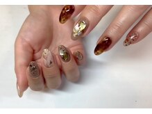 ノンブリック 楽々園店(Nomblic)/ブラウン系大理石