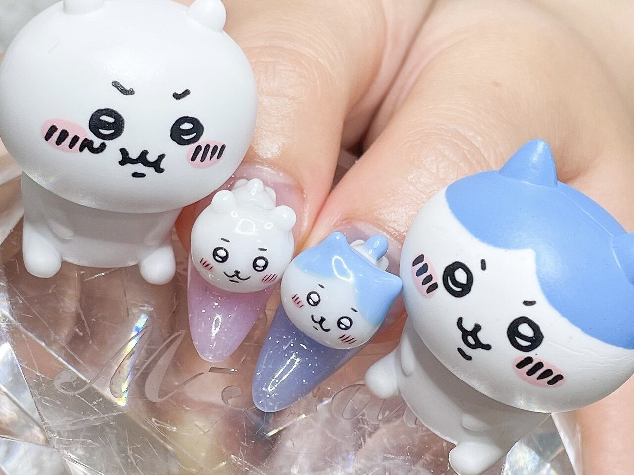 3dネイルパーツ ねこ くま 肉球 寝そべり 3dネイルパーツ ねこ くま 肉球 寝そべり