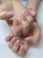 ネイル スパ ココプラス(Nail spa Cocoplus)&nbsp;シンプルで指先が綺麗に見えるベイビーブーマーネイル