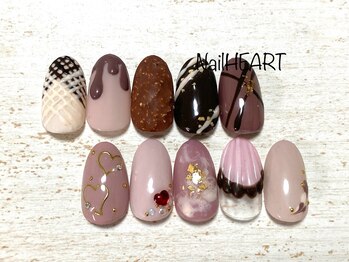 ネイルハート(Nail HEART)/チョコレートネイル