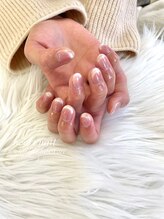 はあとねいる 八戸日計店/☆お客様青マグネットネイル☆