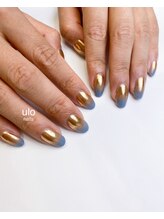 ウロネイルズ(ulo nails)/ミラーとグラデーション