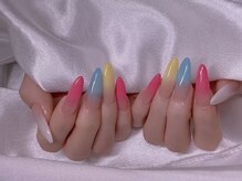 エムズ ネイルサロン(M2)/キャンディーポップグラデ