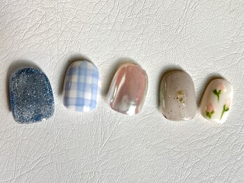 ネイルアンドアイラッシュサロン ティッシュ(tissue)/4月マンスリーキャンペーン