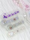 ゆめかわフットネイル☆