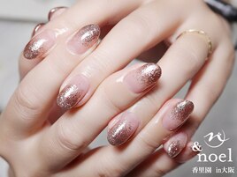 フラッシュネイルベージュピンク