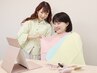【ペア割】パーソナルカラー診断＋ポイントメイク付　¥24000→