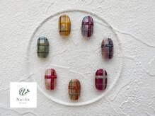 ネイリット 銀座(Nailit)/マグネットチェックネイル