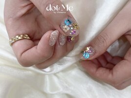 スパンコールフラワー