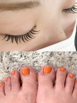 ラッシュ バイ グリッセ(Lash by Glisse)の写真/ネイルとまつげの同時施術で時短★