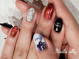 キャラクター×痛ネイル×アニメ