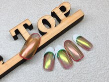 サロン ザ トップ(Salon the Top)/ミラー×白フレンチ