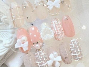 ルテナ(Lutena)の写真/【忙しい方必見!!ネイル×アイメニューの同時施術OK♪】外出頻度を減らしたい方にもオススメ◎