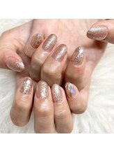 マイオティック ネイル(miotic nail)/グリッターネイル