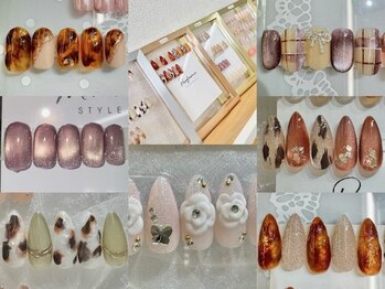 アリイネイルズ(ALII Nails)の写真/定額ネイル¥8000～/フット定額ネイル¥9500～!ジェルが初めての方にも◎【定額ネイル/マグネット/色変更OK】