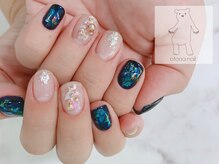 オトナネイル(otona nail)/奥行きのある煌めきネイル
