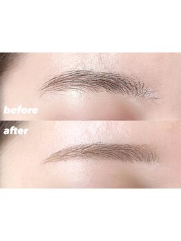 アイブロウメニューがあるサロン