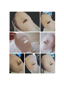 リリアーナ(LILIANA)/小顔温熱石膏パック/透明感/保湿