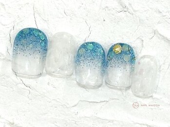ネイルメゾン 池袋店(NAIL MAISON)/ラメグラホロ¥8050