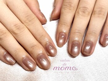 サロン ド モモ(salon de momo)/長島担当　マグネットネイル