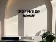 ドールハウスオーム(DOLL HOUSE HOMME)の雰囲気（マック各務原蘇原店の北迎えのサロン！黒白タイルが特徴です♪）