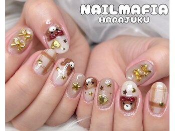 ネイルマフィア 原宿(NAIL MAFIA)の写真/《初回オフ無料＆2回目以降は１ヶ月以内オフ無料》フィルイン技術でモチの良いジェルを♪【原宿】