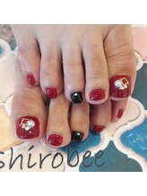 トータルサロン 白べぇーっ プラス/秋カラー☆フットネイル