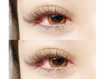 ハナネイルアンドアイラッシュ(hana nail & eyelash)/ボリュームラッシュ＋カラー