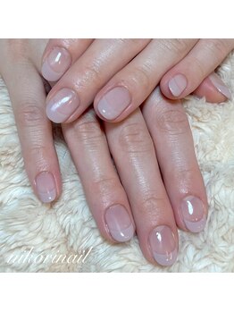 クリアベース+フレンチデザイン