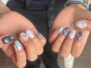 ひまりネイル(ひまりnail)/持ち込み/マグネットネイル